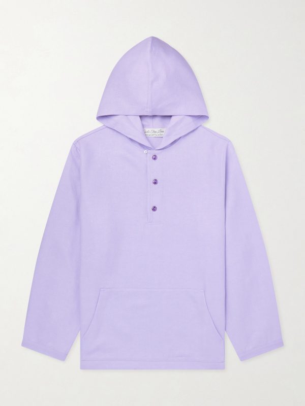 Linen Hooded Jacket