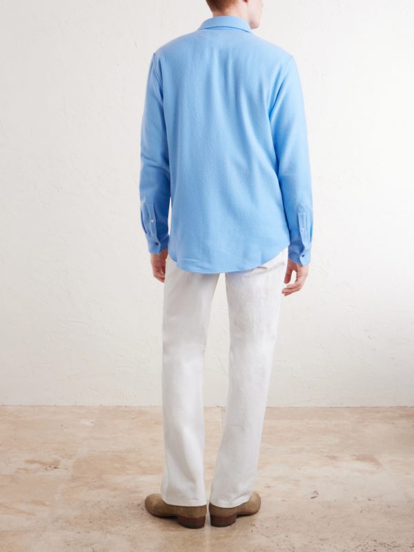 Blue Lagoon Cashmere Shirt - BK Blue Lagoon Cashmere Shirt - BK
