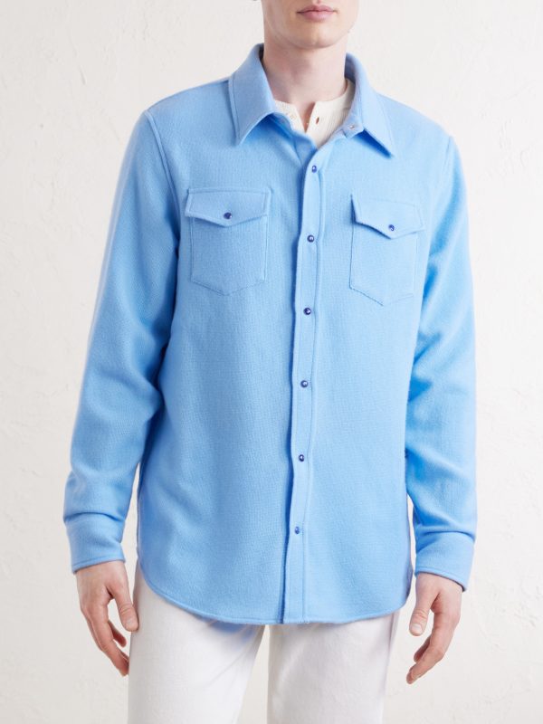 Blue Lagoon Cashmere Shirt - FR Blue Lagoon Cashmere Shirt - FR