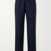 Straight-Leg Cashmere Trousers