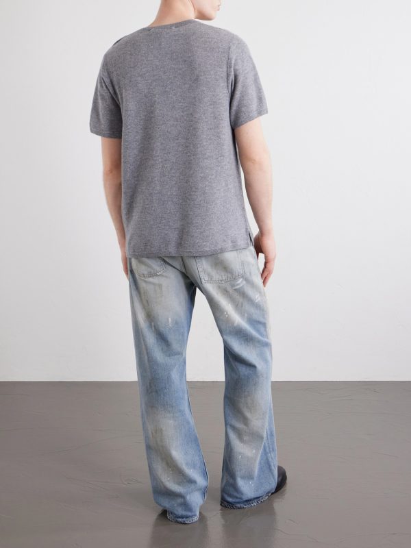 Cashmere T-Shirt - BK Cashmere T-Shirt - BK