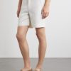Straight-Leg Linen-Twill Shorts - FR Straight-Leg Linen-Twill Shorts - FR