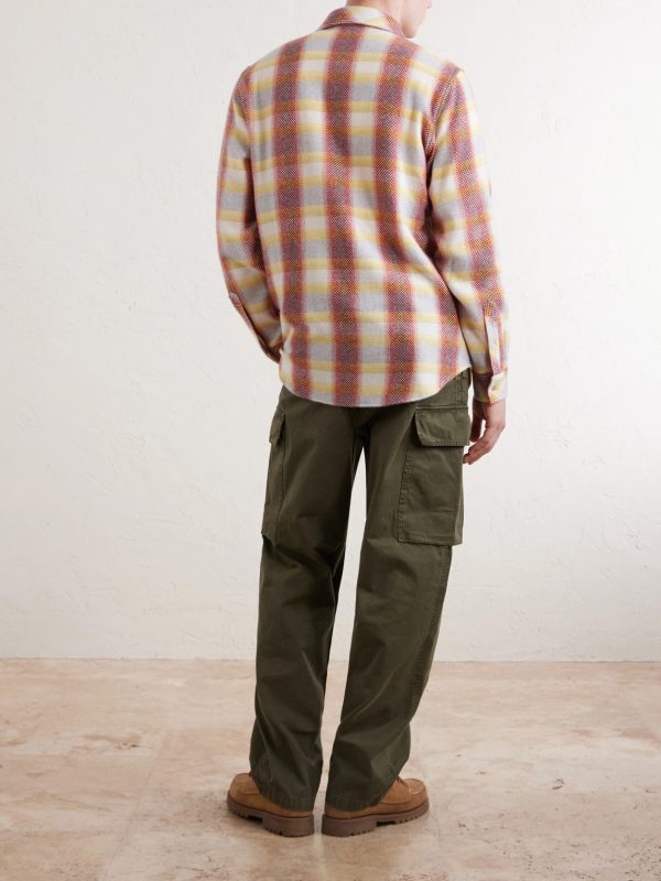 Checked Cashmere Shirt - BK