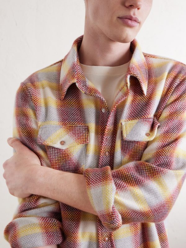 Checked Cashmere Shirt - CU