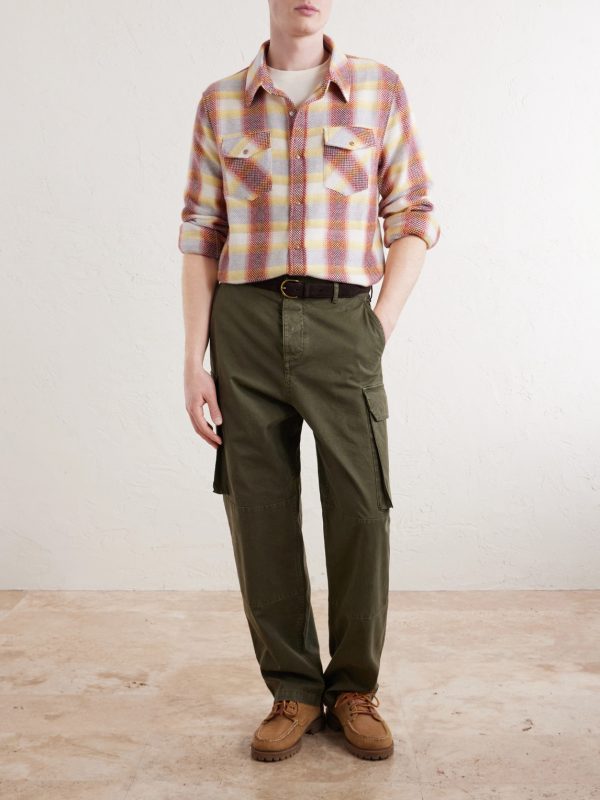 Checked Cashmere Shirt - OU