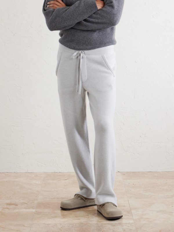 Straight-Leg Cashmere Trousers - FR Straight-Leg Cashmere Trousers - FR