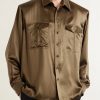 Silk-Satin Shirt - FR Silk-Satin Shirt - FR