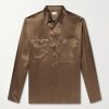 Silk-Satin Shirt Silk-Satin Shirt