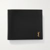 Tiny Cassandre Logo-Appliquéd Leather Billfold Wallet Tiny Cassandre Logo-Appliquéd Leather Billfold Wallet