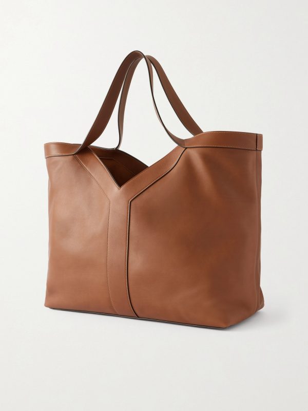 Marais Leather Tote Bag - BK Marais Leather Tote Bag - BK