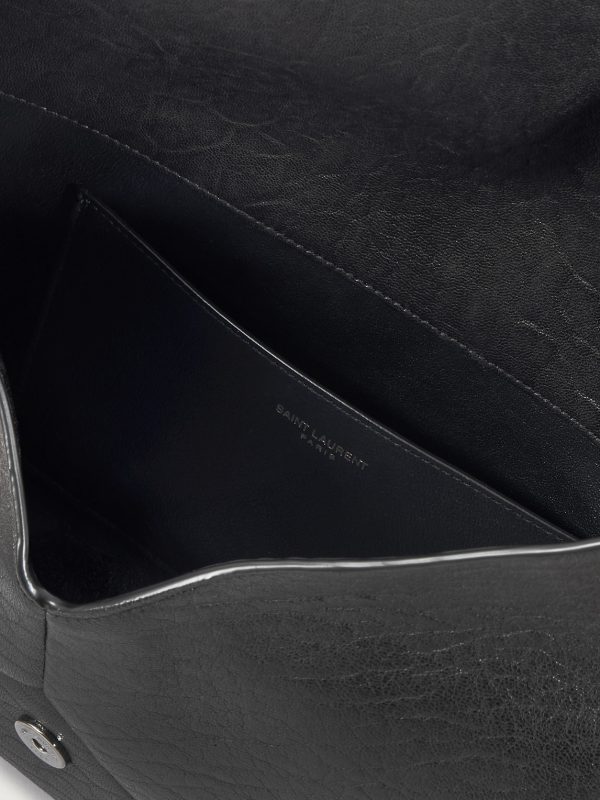Logo-Embellished Full-Grain Leather Pouch - E1 Logo-Embellished Full-Grain Leather Pouch - E1