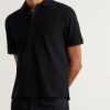 Logo-Embroidered Cotton-Blend Piqué Polo Shirt - FR
