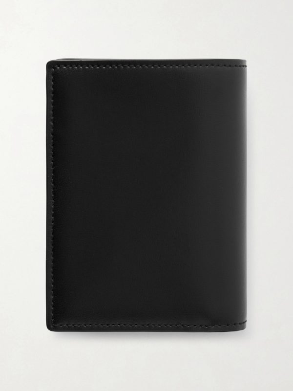 Leather Trifold Wallet - BK Leather Trifold Wallet - BK