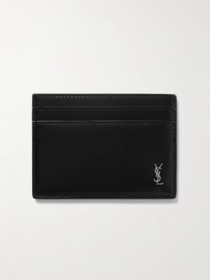 Logo-Appliquéd Leather Cardholder