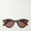 Round-Frame Acetate Sunglasses Round-Frame Acetate Sunglasses