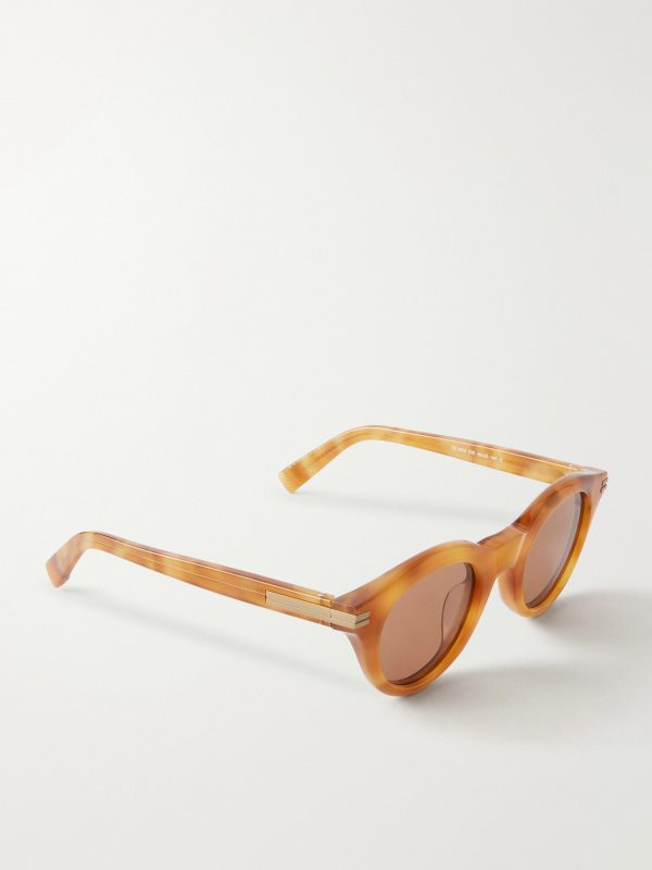 Round-Frame Acetate Sunglasses - FR