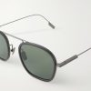 Round-Frame Titanium Sunglasses - CU Round-Frame Titanium Sunglasses - CU