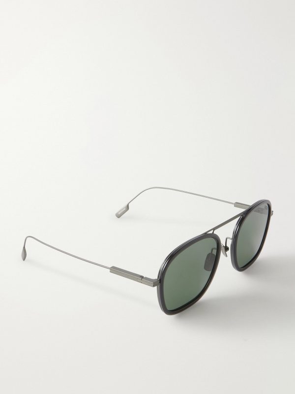 Round-Frame Titanium Sunglasses - FR Round-Frame Titanium Sunglasses - FR