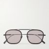 Round-Frame Titanium Sunglasses Round-Frame Titanium Sunglasses