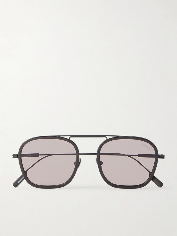 Round-Frame Titanium Sunglasses Round-Frame Titanium Sunglasses