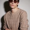 Round-Frame Titanium Sunglasses - OU Round-Frame Titanium Sunglasses - OU