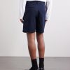 Otis Straight-Leg Cotton Shorts - BK