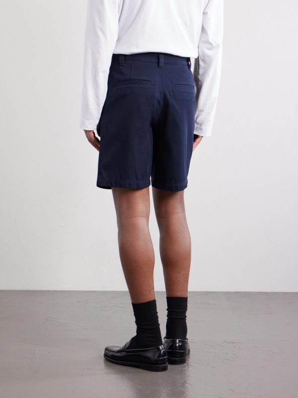 Otis Straight-Leg Cotton Shorts - BK