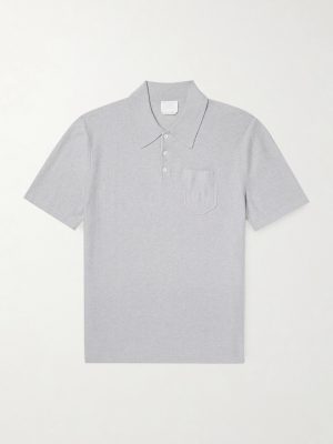 Eliot Cotton and Cashmere-Blend Polo Shirt Eliot Cotton and Cashmere-Blend Polo Shirt