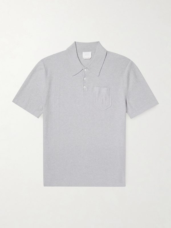 Eliot Cotton and Cashmere-Blend Polo Shirt Eliot Cotton and Cashmere-Blend Polo Shirt