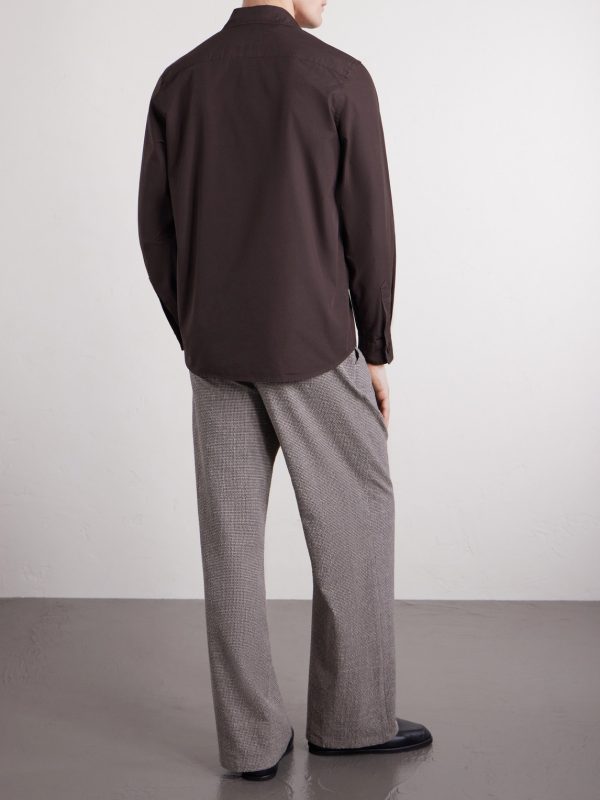 Warren Organic Cotton Shirt - BK Warren Organic Cotton Shirt - BK