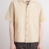 Jude Camp-Collar Organic Cotton and Linen-Blend Shirt - FR Jude Camp-Collar Organic Cotton and Linen-Blend Shirt - FR