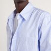 Malaury Logo-Embroidered Striped Cotton-Poplin Shirt - CU Malaury Logo-Embroidered Striped Cotton-Poplin Shirt - CU