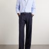 Malaury Logo-Embroidered Striped Cotton-Poplin Shirt - OU Malaury Logo-Embroidered Striped Cotton-Poplin Shirt - OU