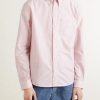 Button-Down Collar Striped Cotton Shirt - FR Button-Down Collar Striped Cotton Shirt - FR