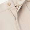Ricky Pleated Wide-Leg Cotton Trousers - E1