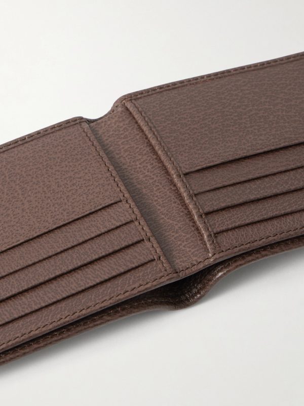 Ophidia Leather-Trimmed Canvas Bi-Fold Wallet - E1 Ophidia Leather-Trimmed Canvas Bi-Fold Wallet - E1