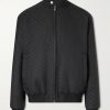 Logo-Jacquard Padded Ripstop Blouson Jacket Logo-Jacquard Padded Ripstop Blouson Jacket