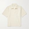 Textured Cotton-Blend Polo Shirt Textured Cotton-Blend Polo Shirt