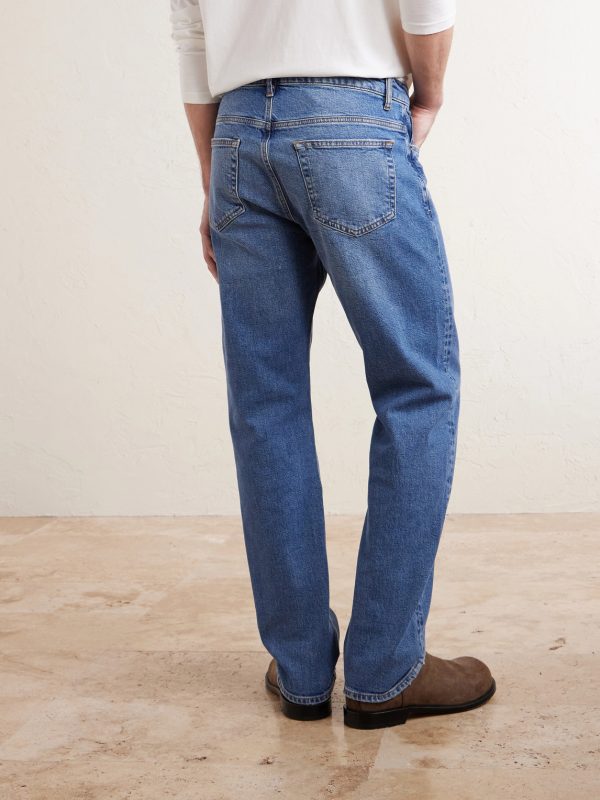 The Straight Slim-Fit Jeans - BK The Straight Slim-Fit Jeans - BK