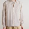 Relaxed Striped Lyocell Shirt - FR Relaxed Striped Lyocell Shirt - FR
