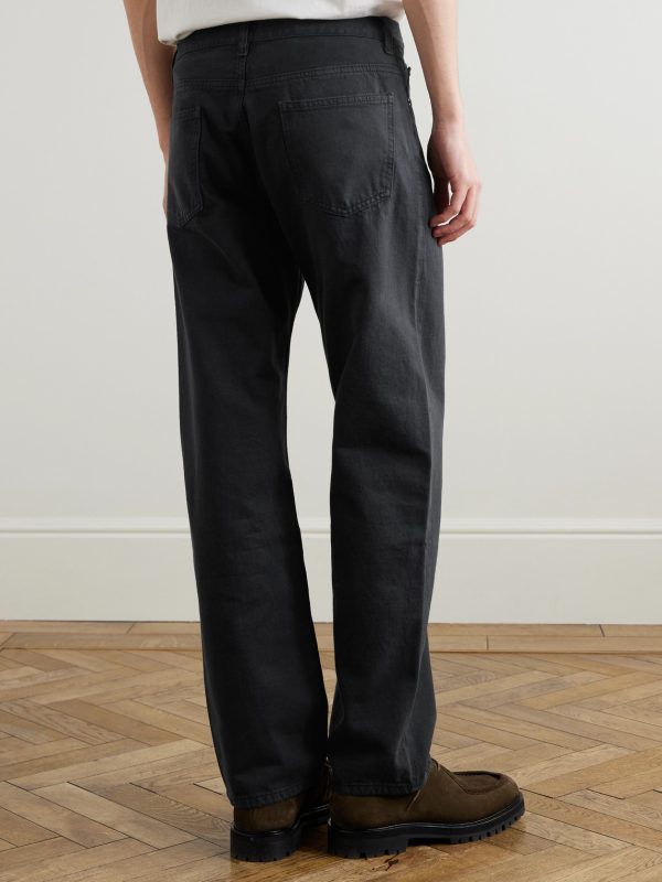 Relaxed Straight-Leg Jeans - BK Relaxed Straight-Leg Jeans - BK