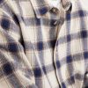 Checked Cotton-Blend Flannel Overshirt - CU Checked Cotton-Blend Flannel Overshirt - CU