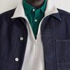 Virgin Wool Half-Zip Sweater - CU