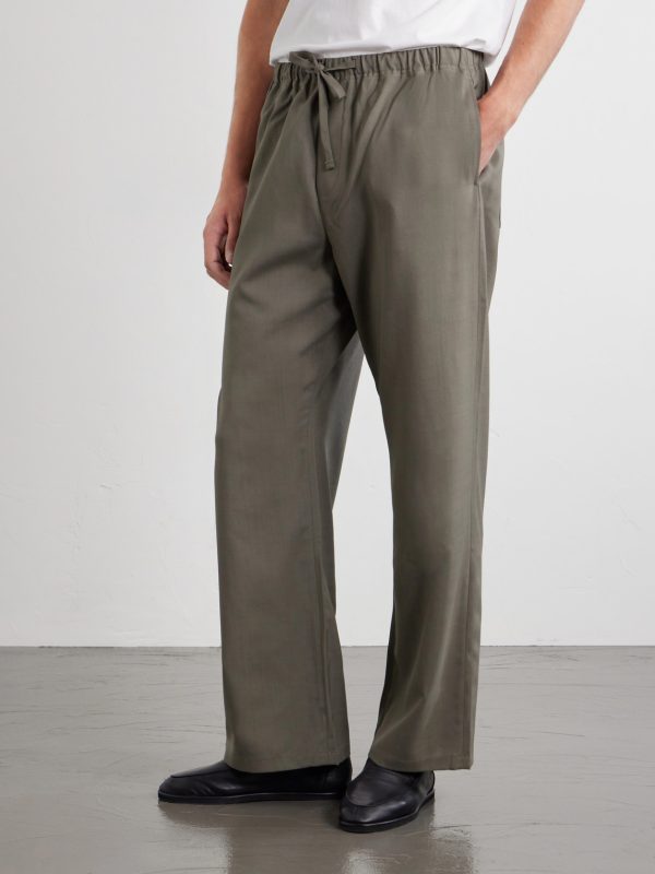 Wide-Leg Virgin Wool Trousers - FR Wide-Leg Virgin Wool Trousers - FR