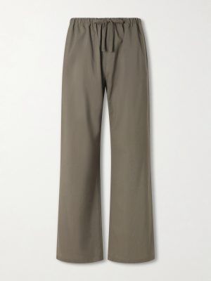 Wide-Leg Virgin Wool Trousers Wide-Leg Virgin Wool Trousers