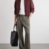 Wide-Leg Virgin Wool Trousers - OU Wide-Leg Virgin Wool Trousers - OU
