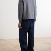 Cotton-Blend Trucker Jacket - BK