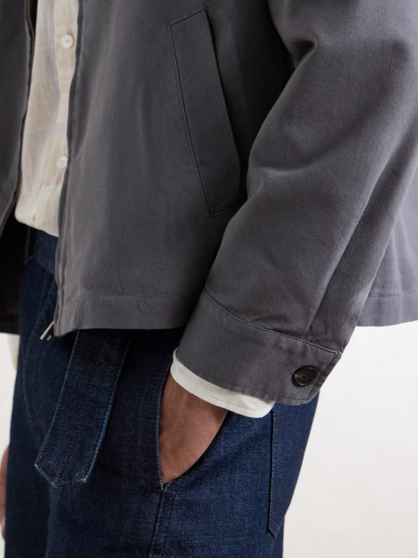 Cotton-Blend Trucker Jacket - CU