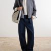 Cotton-Blend Trucker Jacket - OU