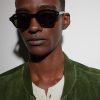 Square-Frame Acetate Sunglasses - BK Square-Frame Acetate Sunglasses - BK
